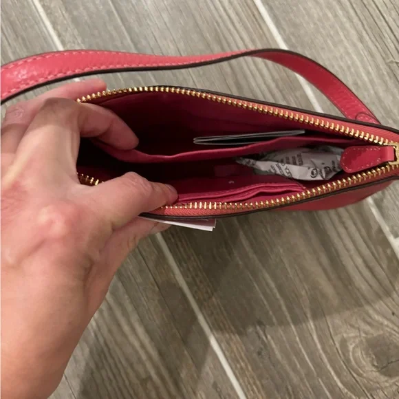 Coach Handbag Pink Wristlet - Picture 2 of 5